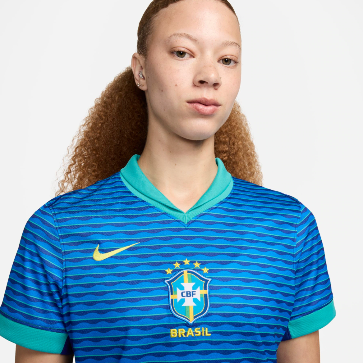 Camisa Nike Seleção Brasileira Feminina II 2024/25 Torcedora Pro Feminina