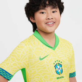 Camisa Nike Brasil I 2024/25 Torcedor Pro Infantil