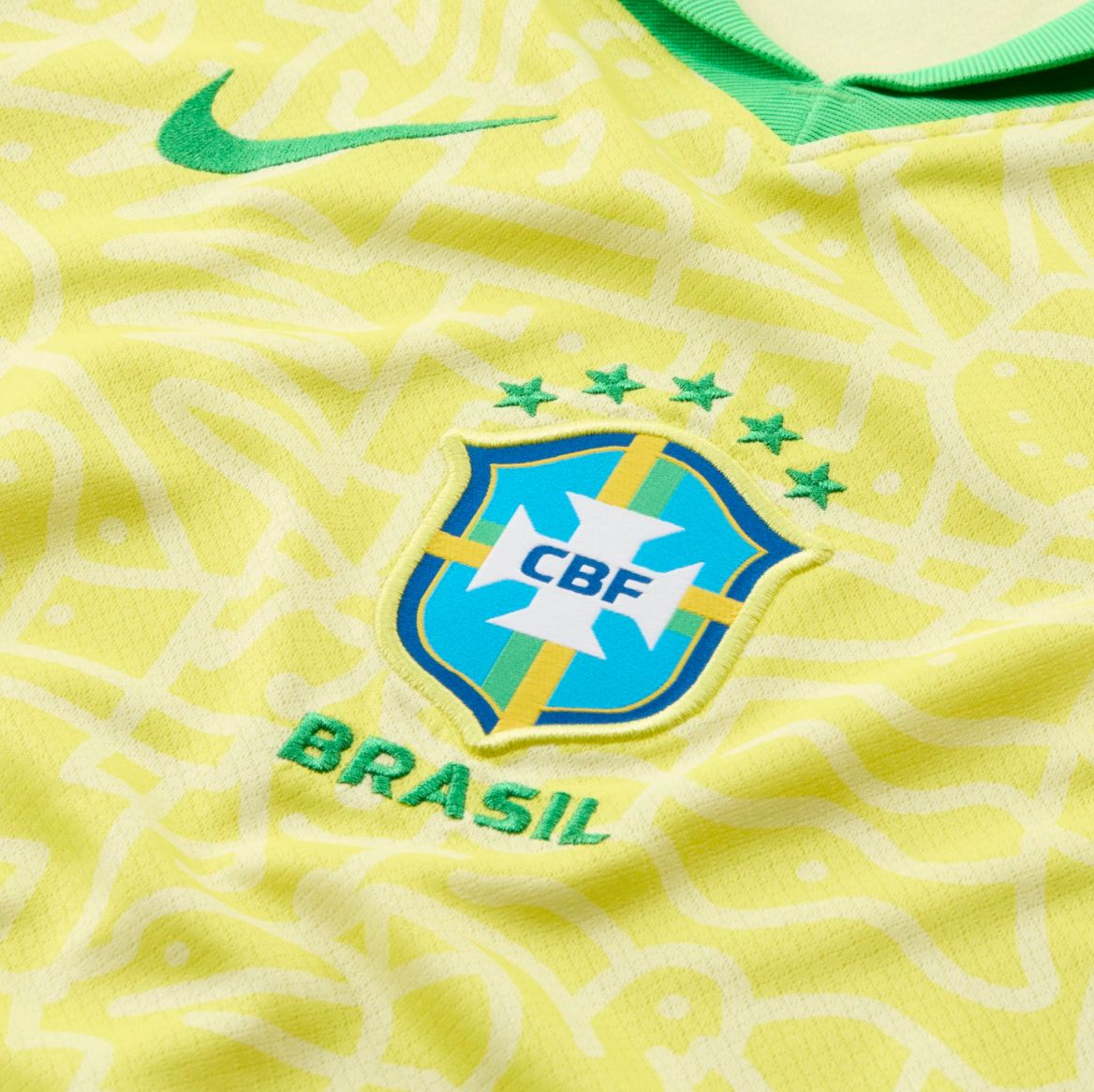 Camisa Nike Brasil I 2024/25 Torcedor Pro Infantil
